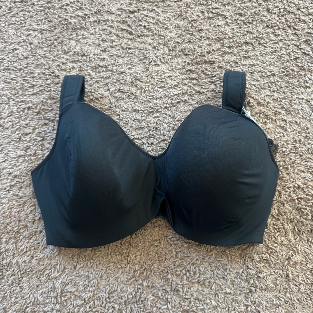 Le Mystere Black Dream Tisha Seamless Full-Coverage Bra 9955 40H NEW $69 - Picture 2 of 8